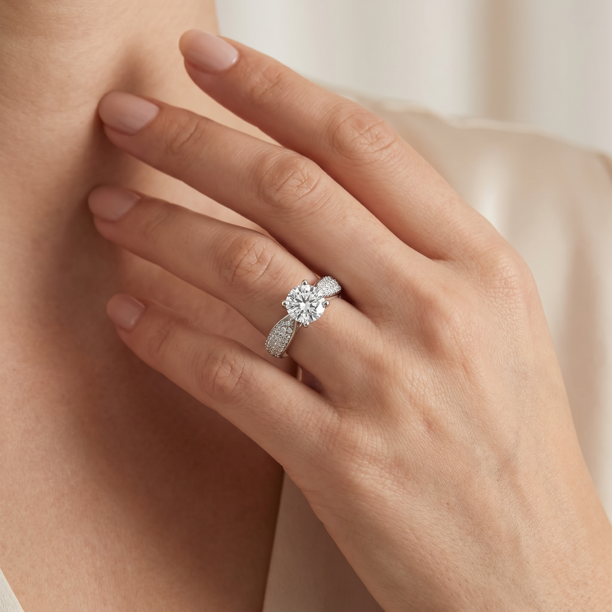 Queen Lab Grown Diamond Ring for Her