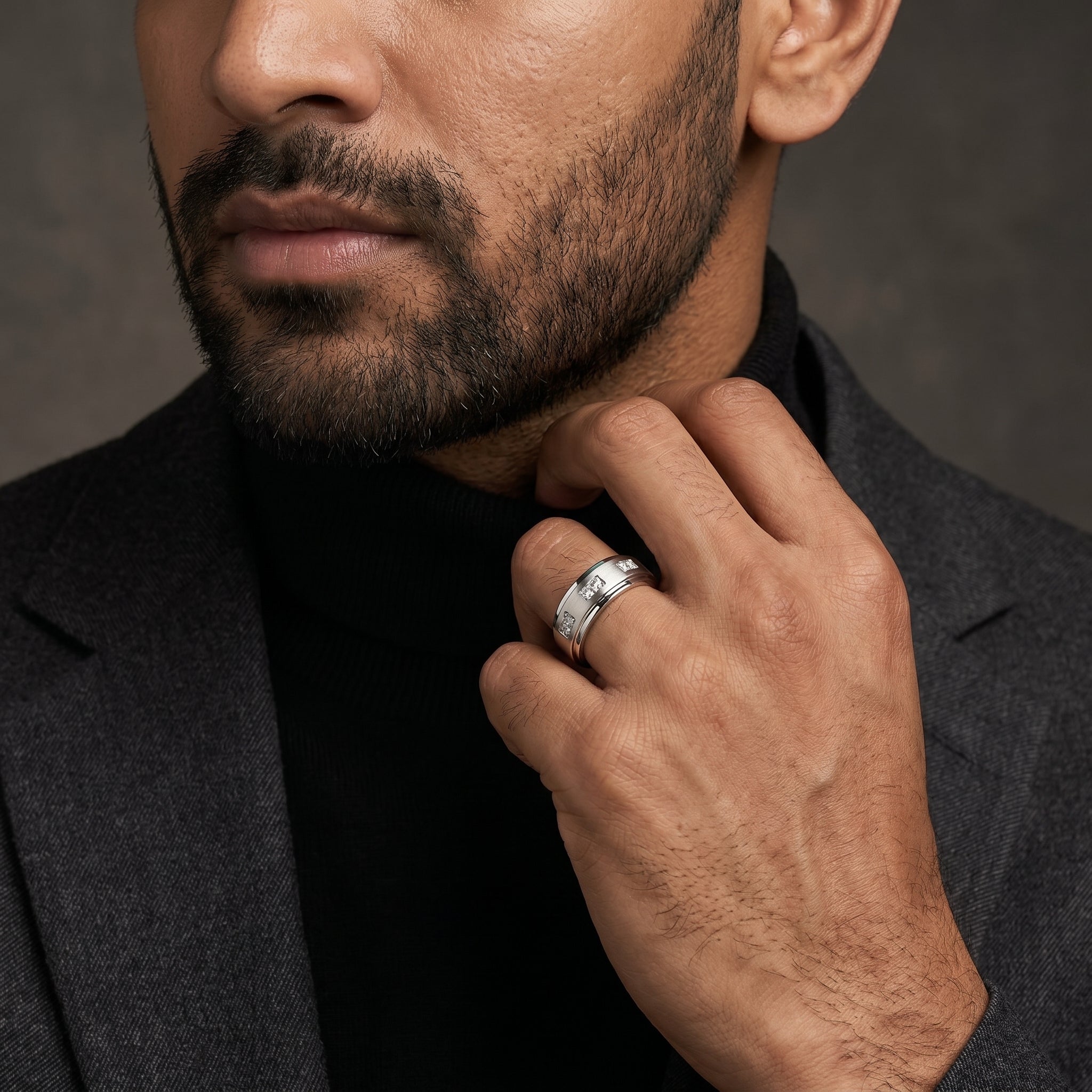 Tezz Lab Grown Diamond Band for Men