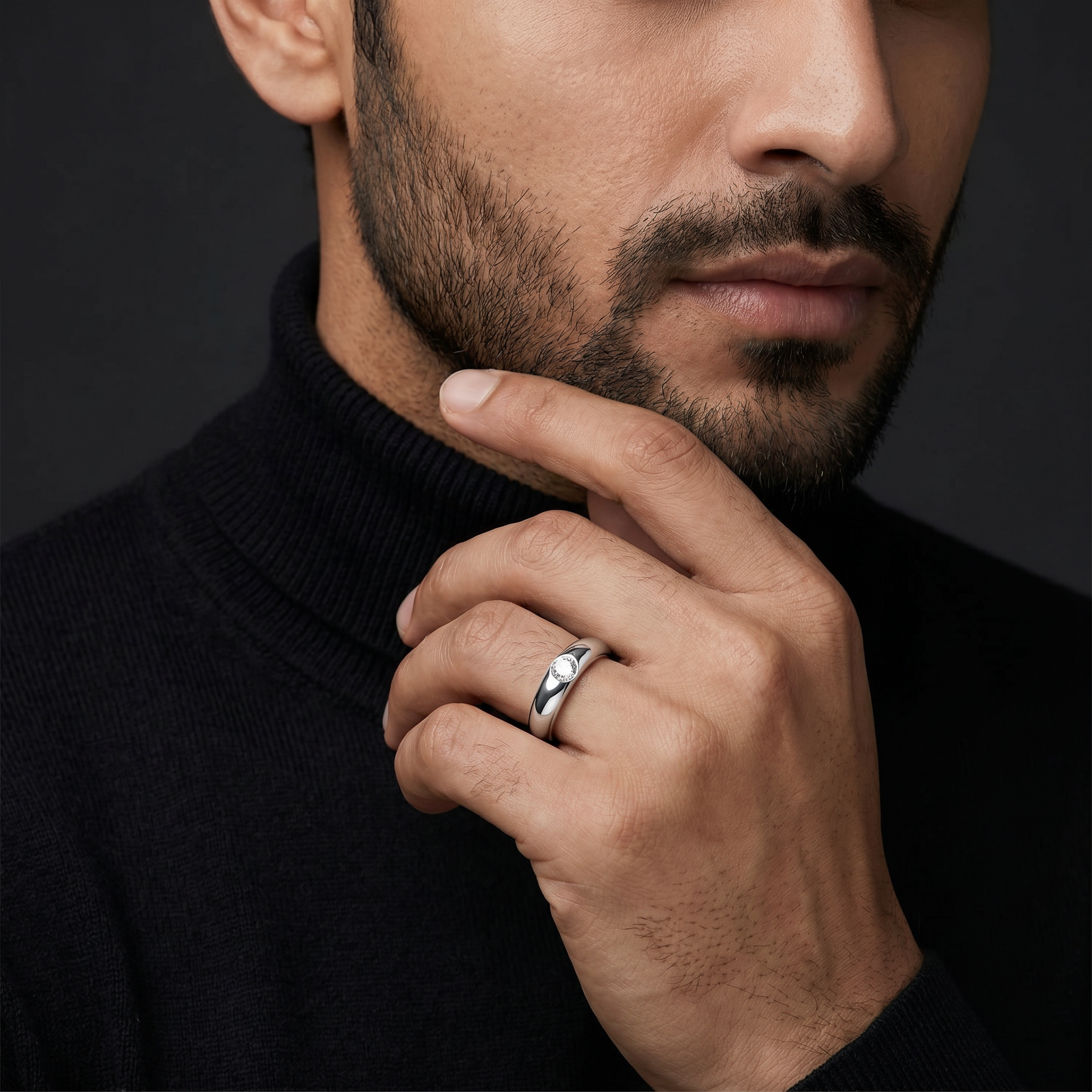 Sleek Round Lab Grown Diamond Band