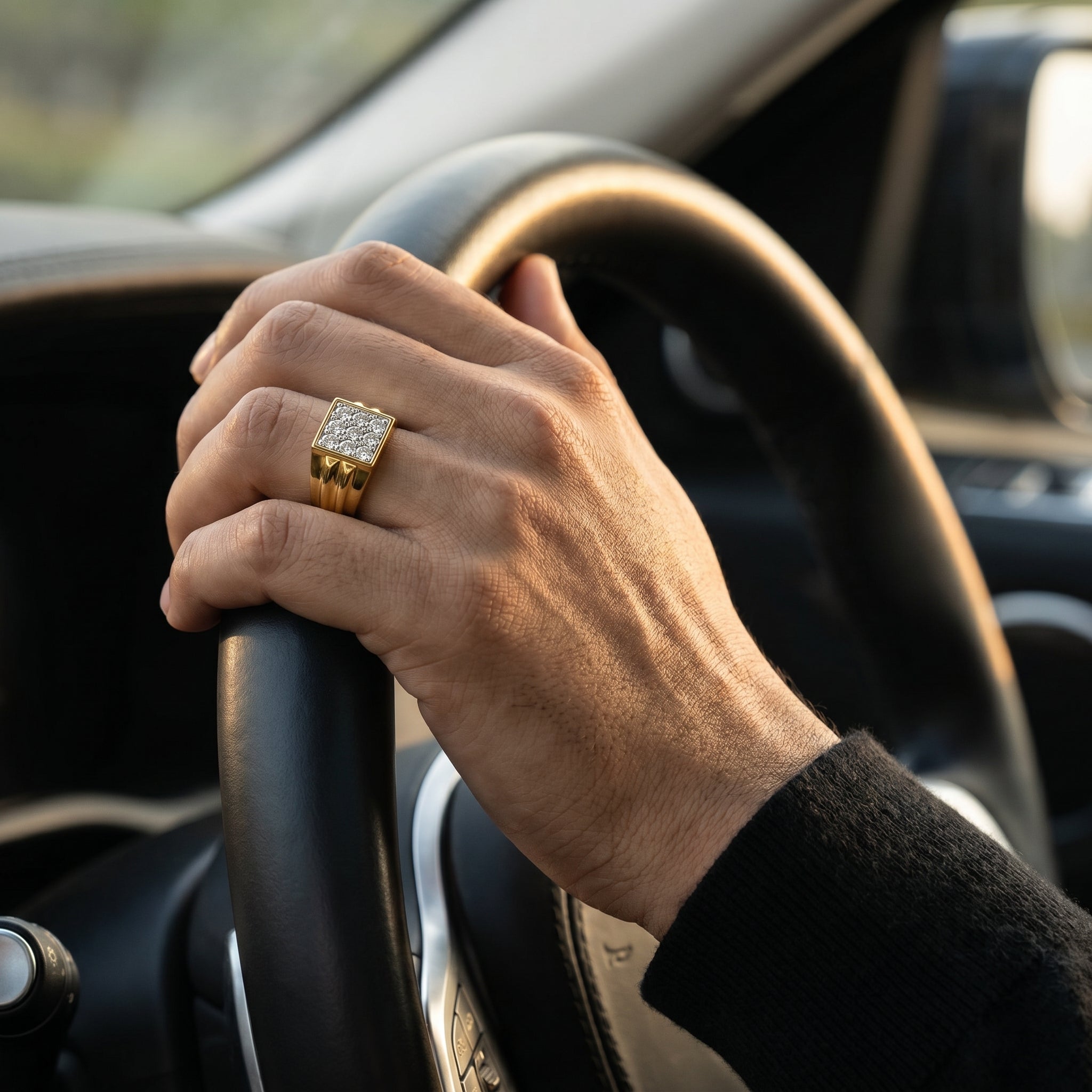 Warton Clustered Lab Grown Diamond Band