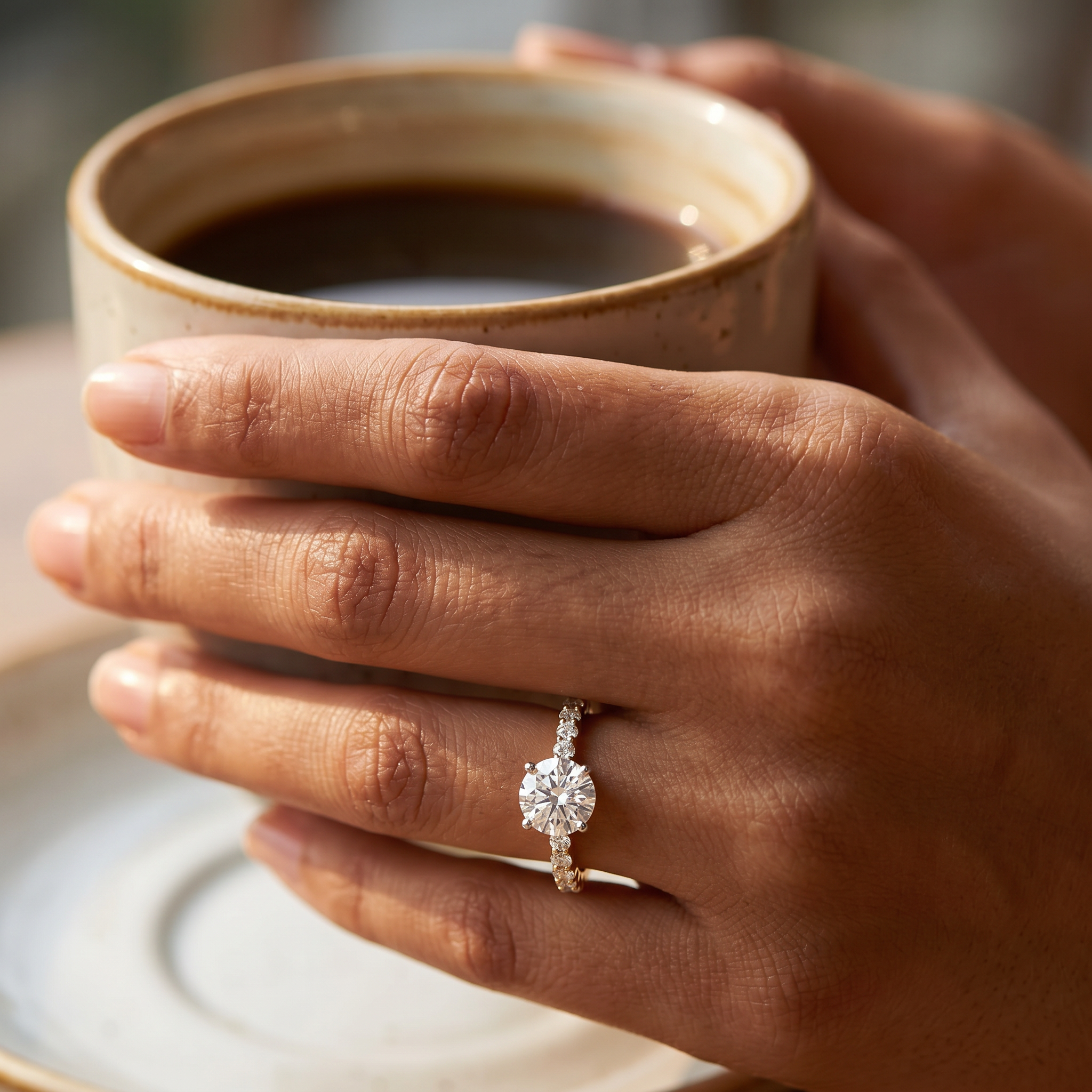 Ark Lab Grown Diamond Engagement Ring