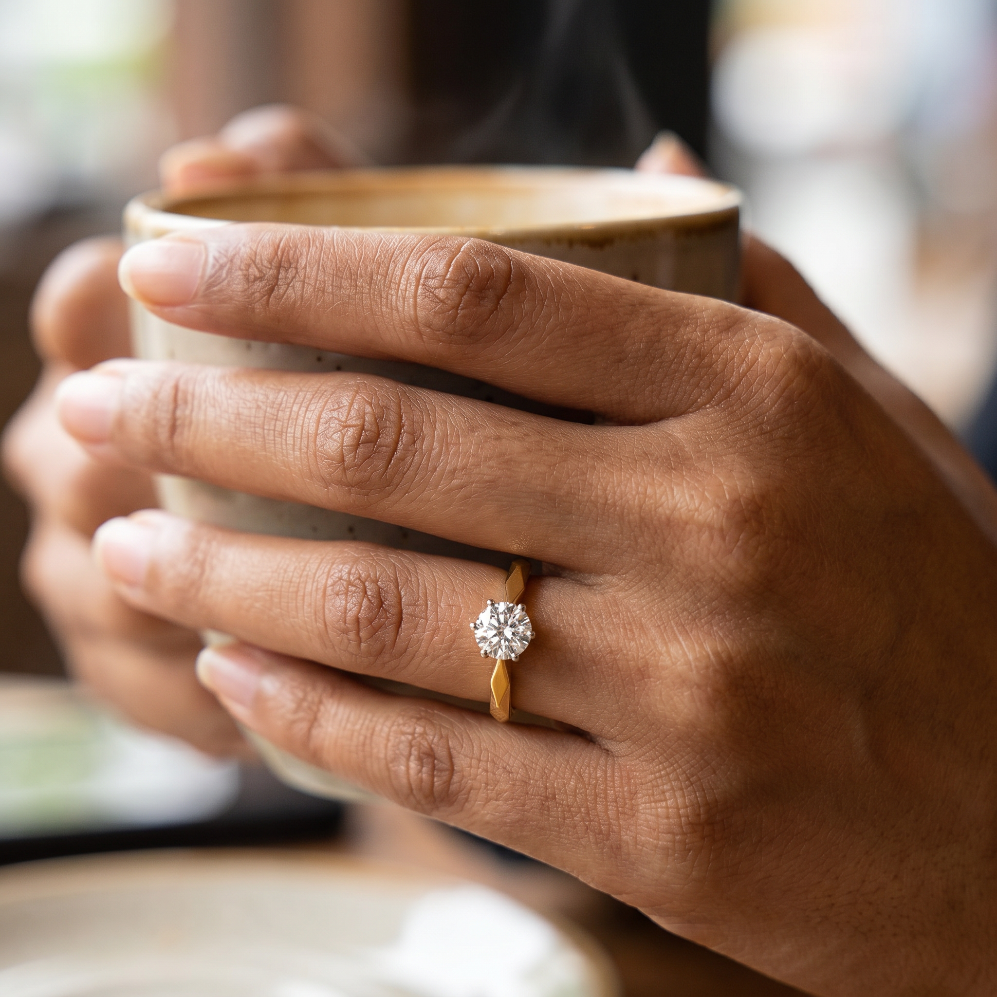 Krita 0.5 CT Lab Grown Diamond Solitaire Ring