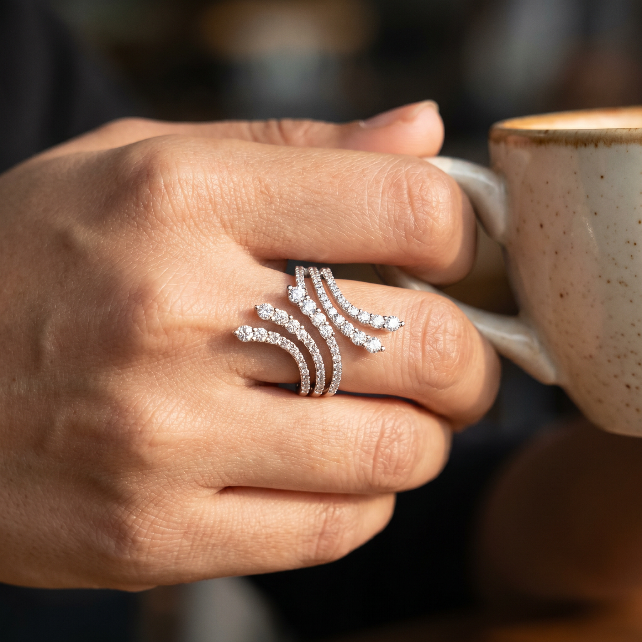 Suzie Lab Grown Diamond Cocktail Ring