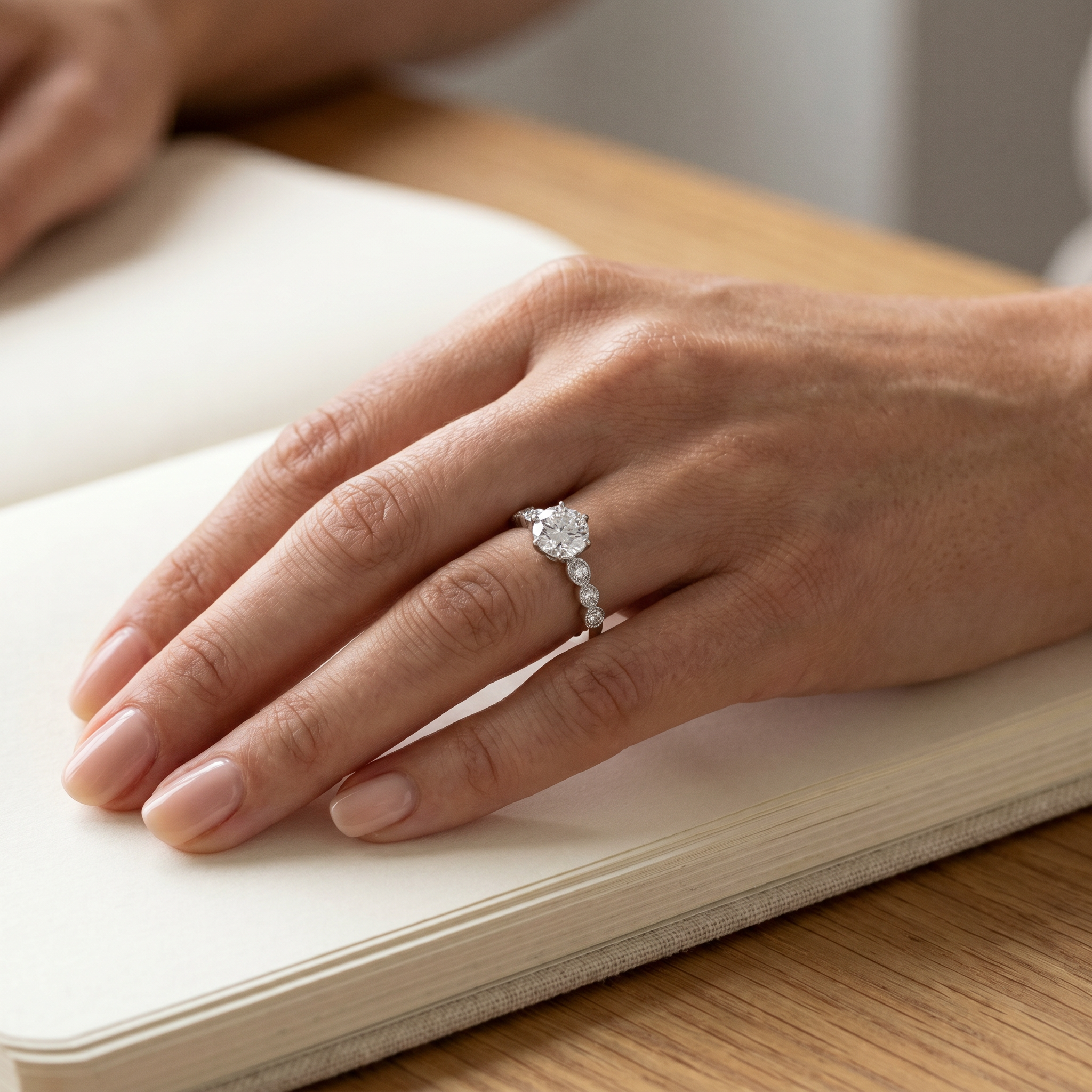 2 CT Kathie Lab Grown Diamond Ring