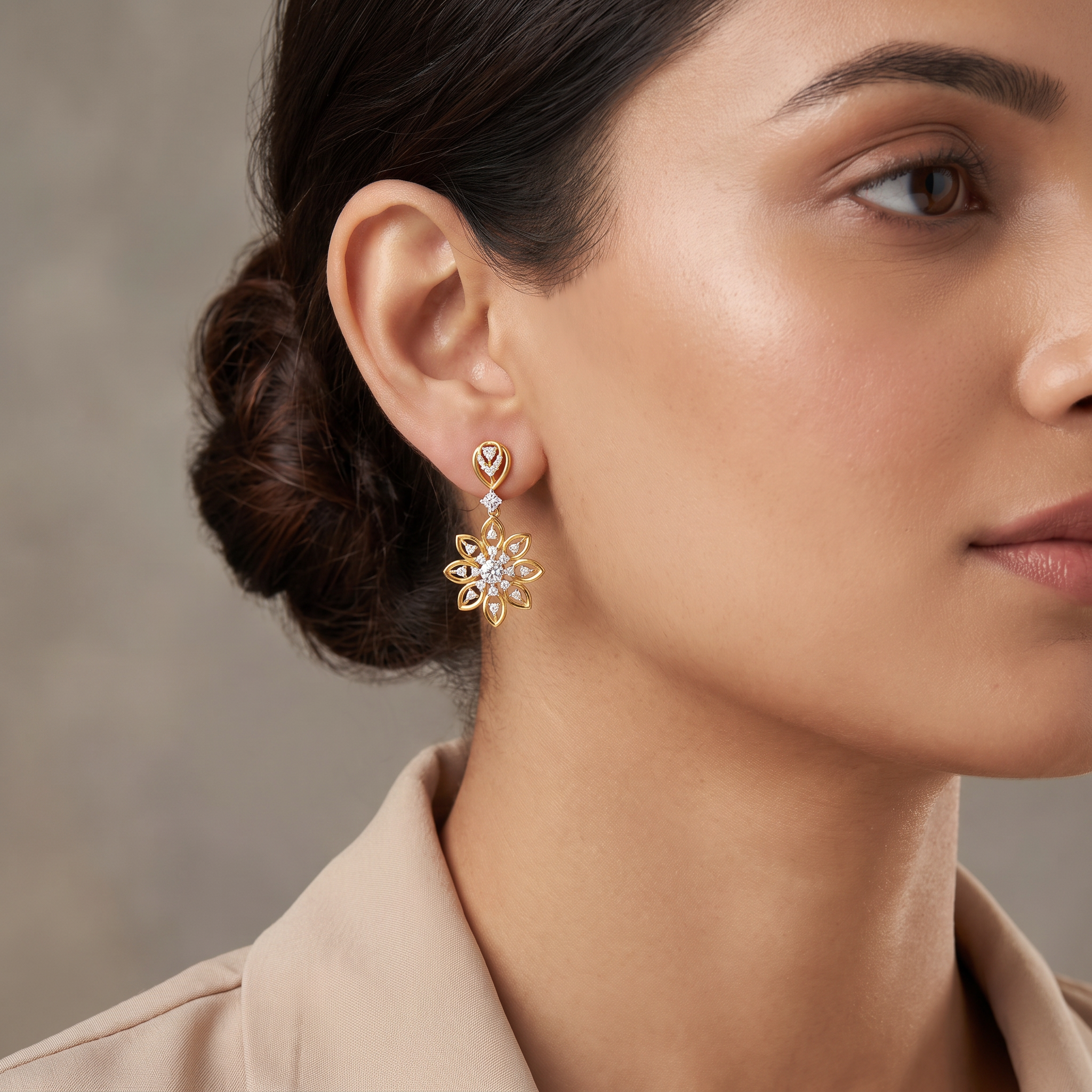 Celestial Bliss Lab Grown Diamond Earrings