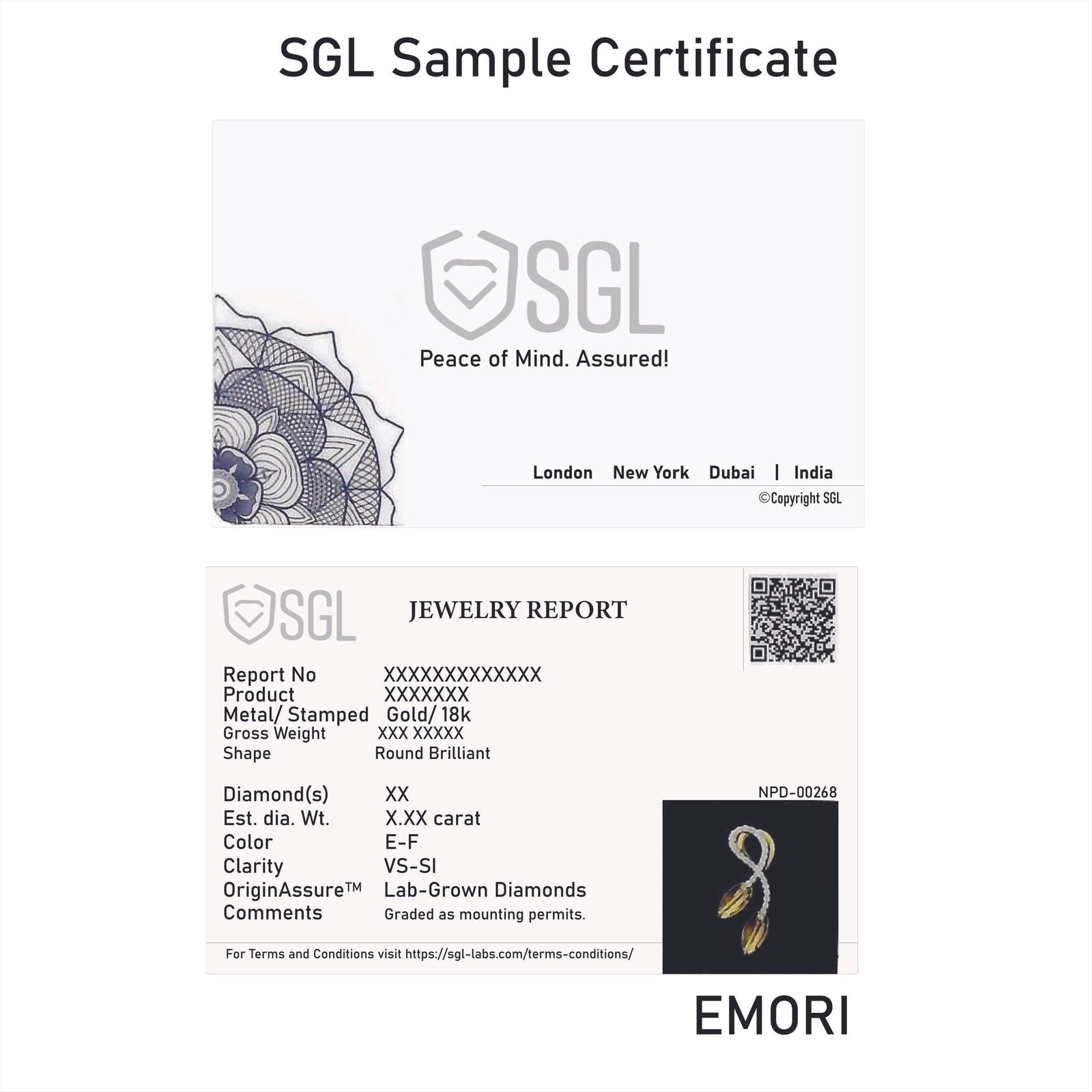 Emerald Eternity Lab Grown Diamond Band 9KT