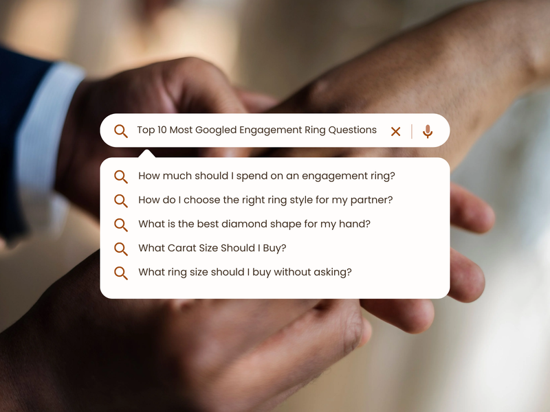 Top 10 Most Googled Engagement Ring Questions – Emori