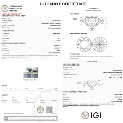 Kate Lab Grown Diamond Solitaire Ring