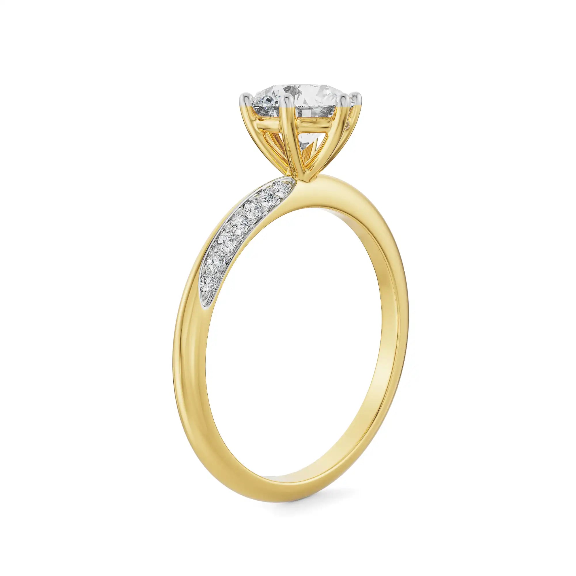Katie Round Lab Grown Diamond Ring_in-stock