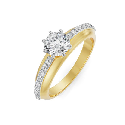 Suhana Diamond Ring Top View
