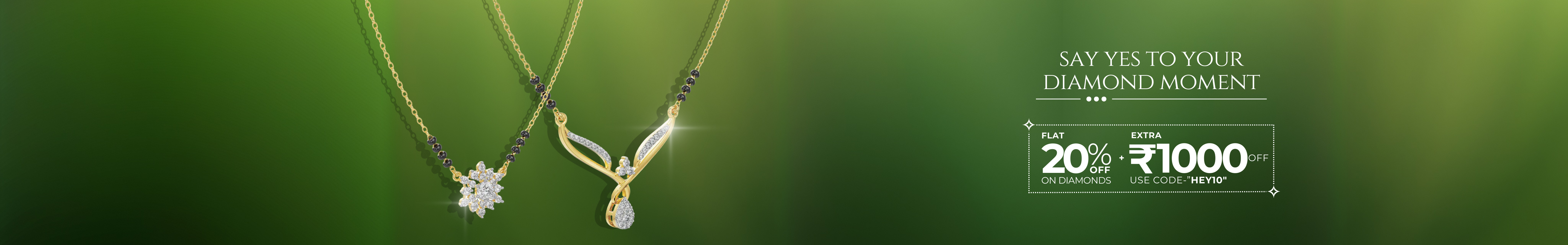 Diamond Mangalsutra Banner