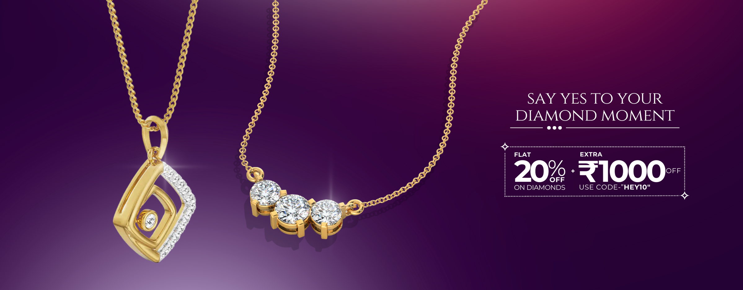 Pendants Mobile Banner