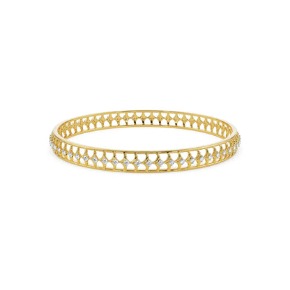 Tiana Timeless Lab Grown Diamond Bangle - front view