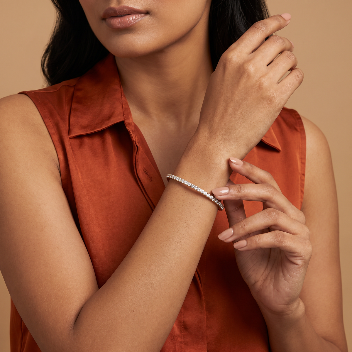 Sienna Statement Lab Grown Diamond Bangle