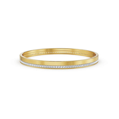 Lush Life Lab Grown Diamond Bangle - front view