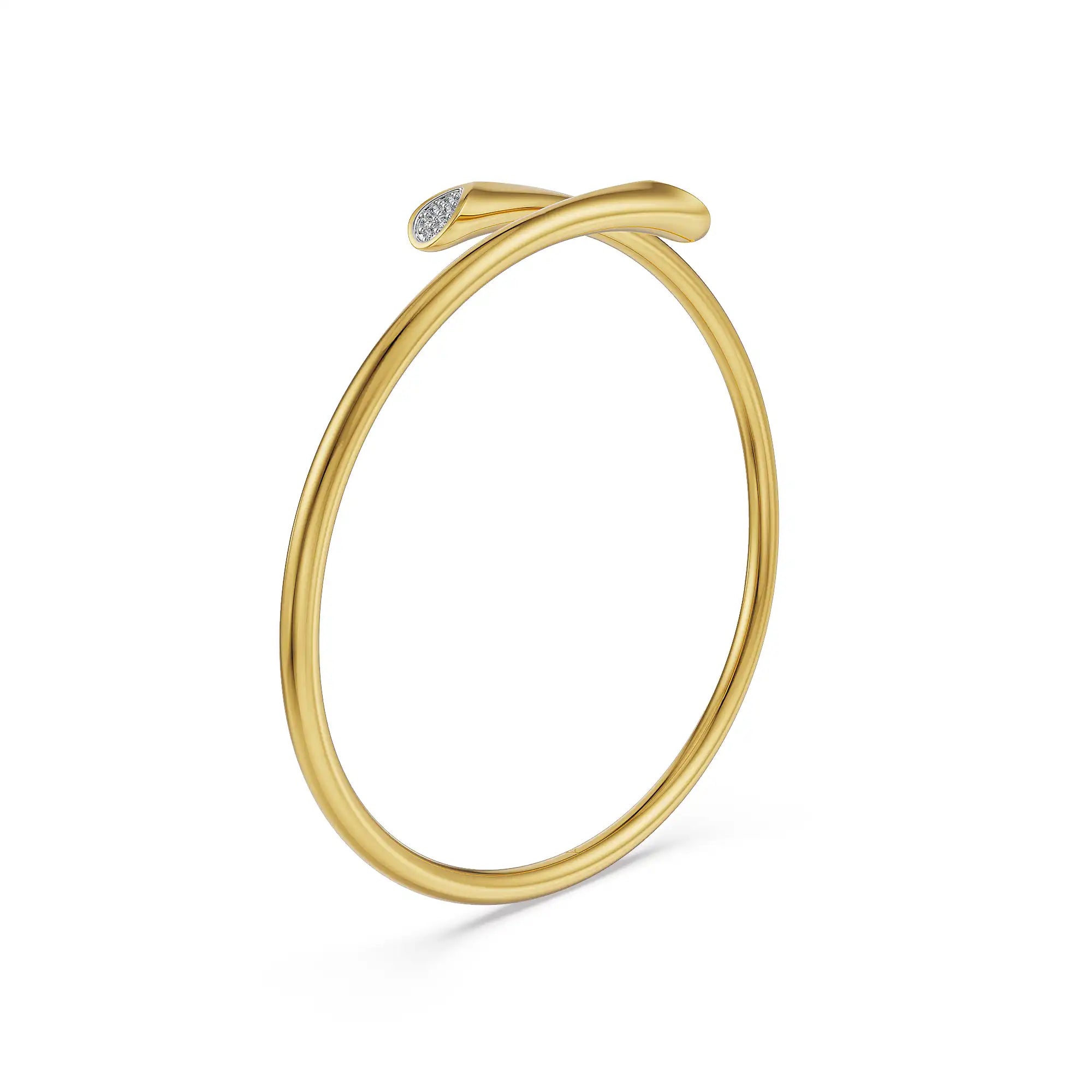 Ayra Lab Grown Diamond Flexible Bangle