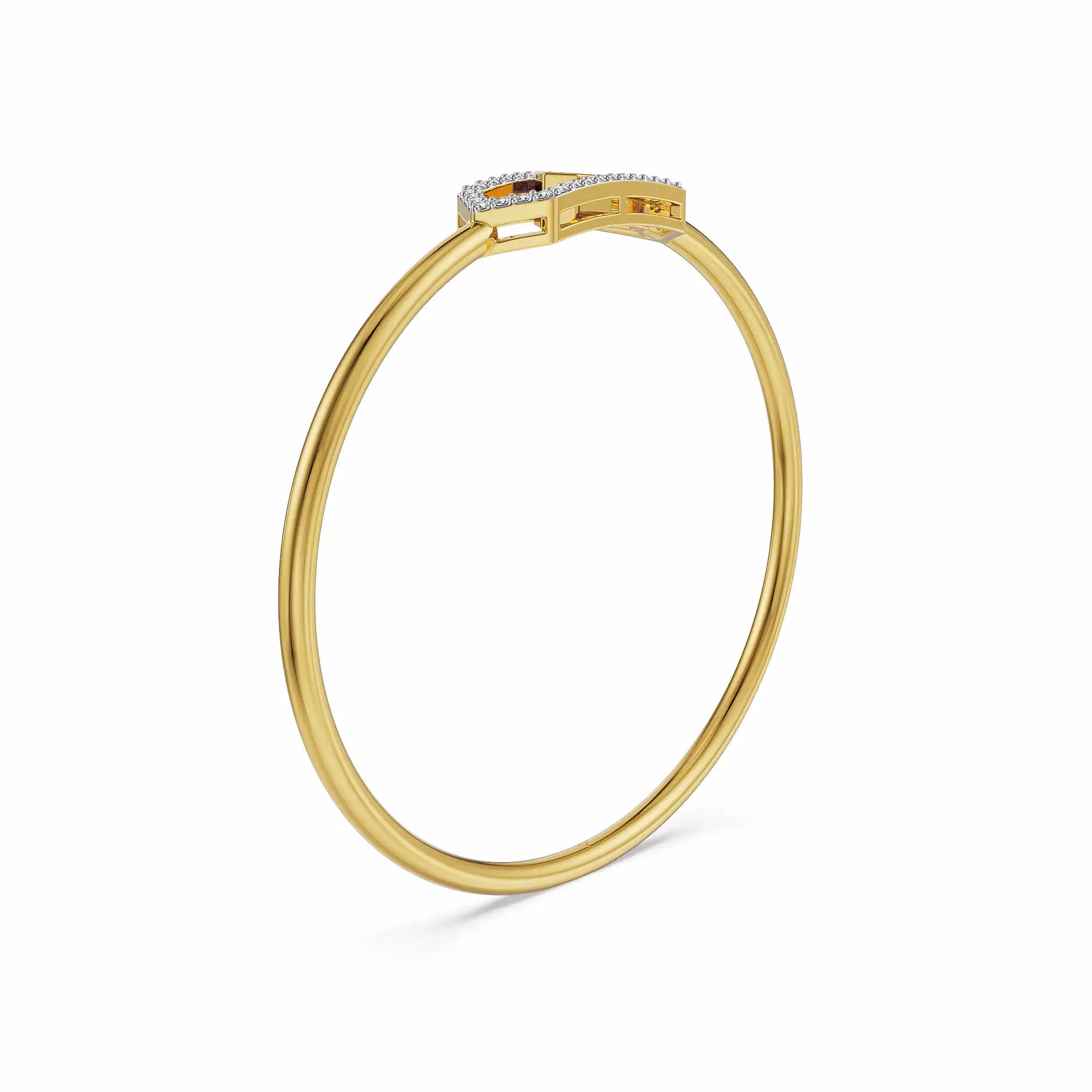 Noor Lab Grown Diamond Flexible Bangle