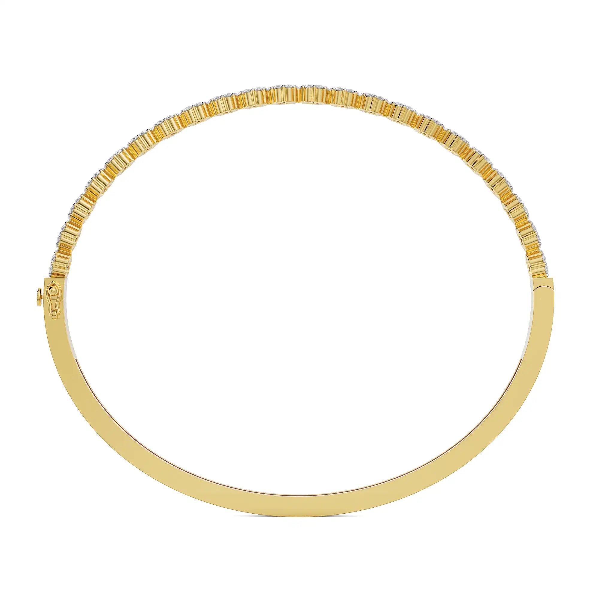 Rosie Clustered Lab Grown Diamond Bracelet_in-stock