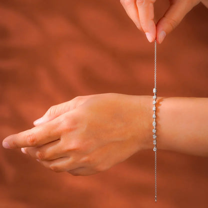 Multi Lab Grown Diamond Tennis Bracelet