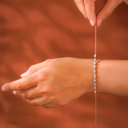 Multi Lab Grown Diamond Tennis Bracelet_in-stock