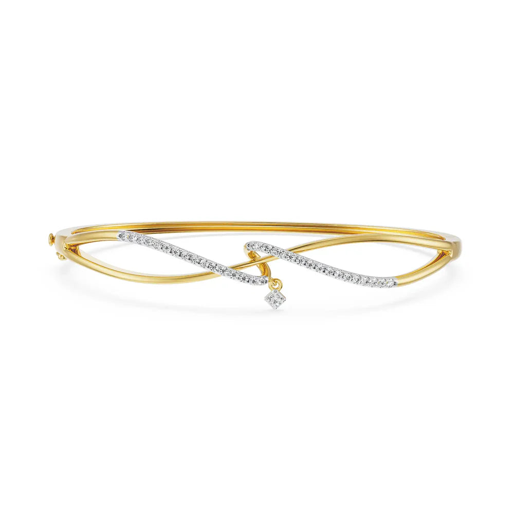 Mindy Minimalist Diamond Bracelet_in_stock