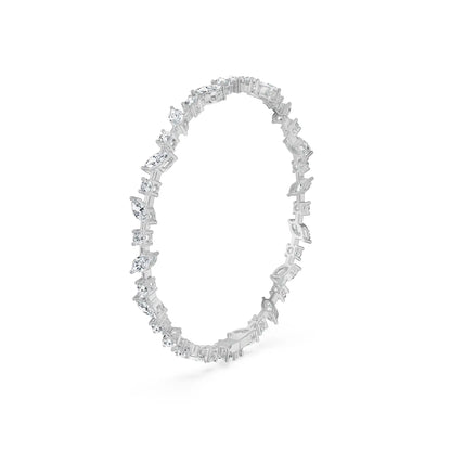 Marquise Muse Lab Grown Diamond Bracelet - side view