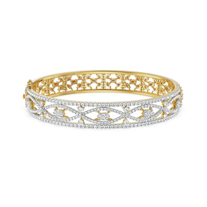 Convertible Tira Lab Grown Diamond Bracelet - top view