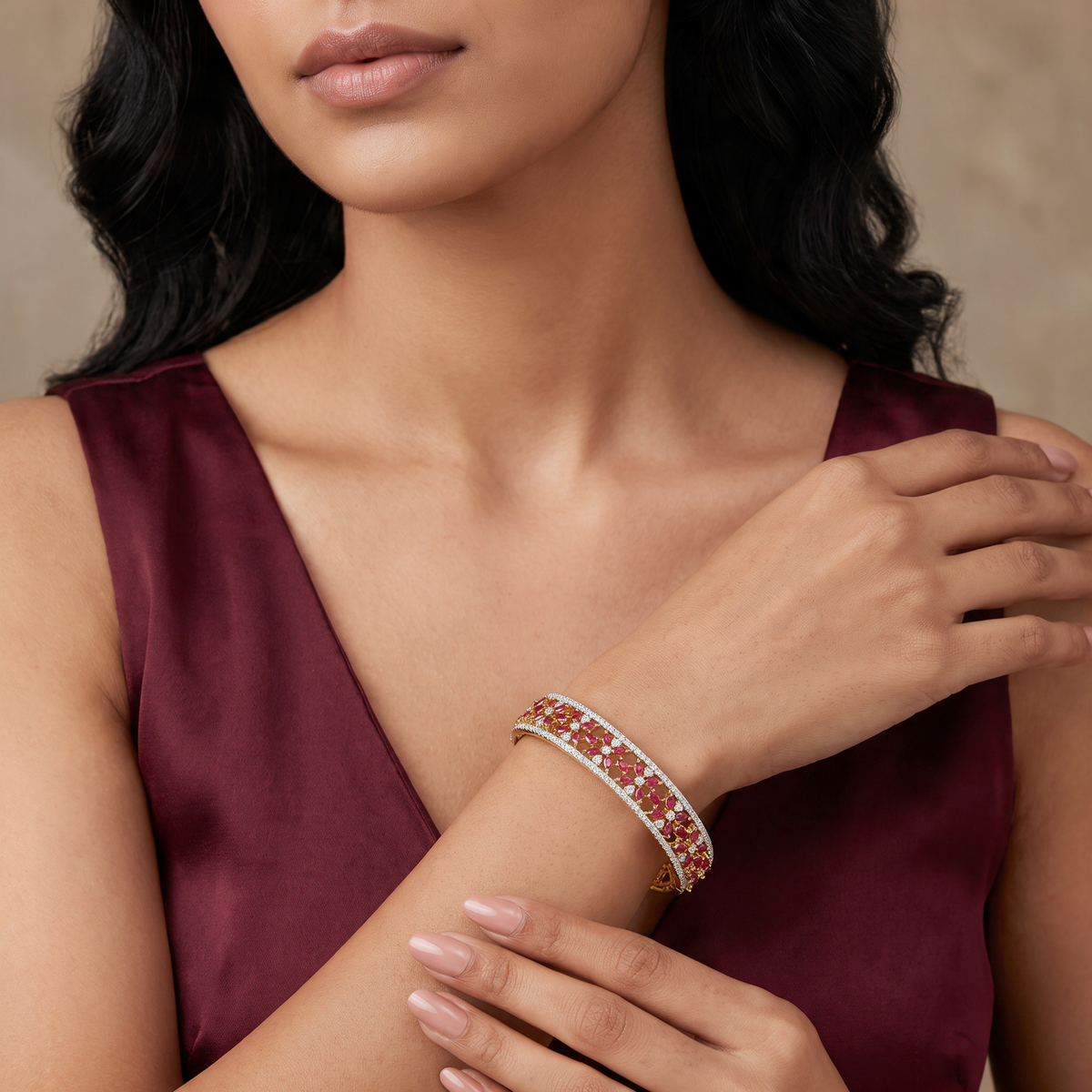 Convertible Tira Lab Grown Diamond Bracelet
