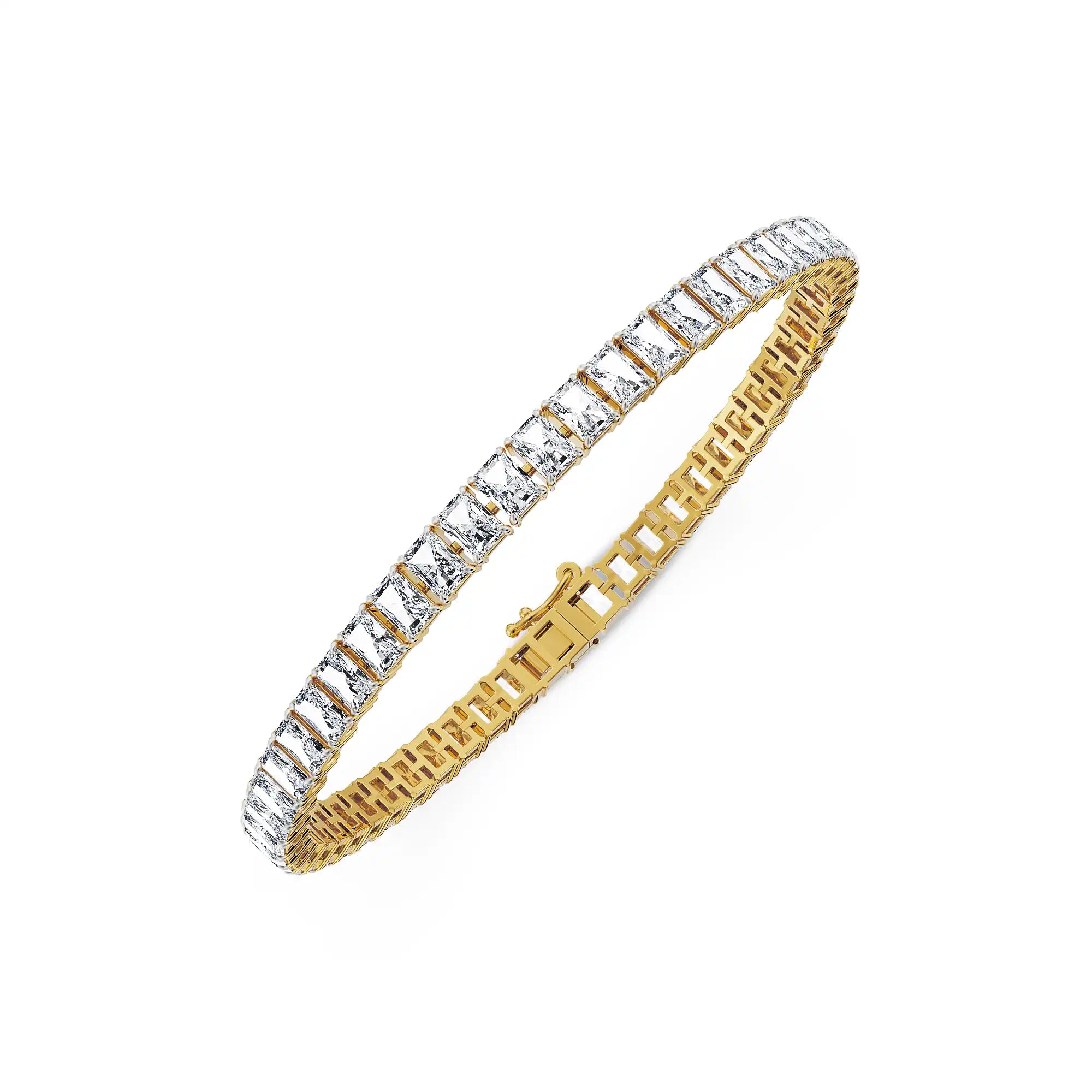 Luster Radiance Lab Grown Diamond Bracelet - top view