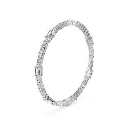 Interval Glow Lab Grown Diamond Bracelet - side view