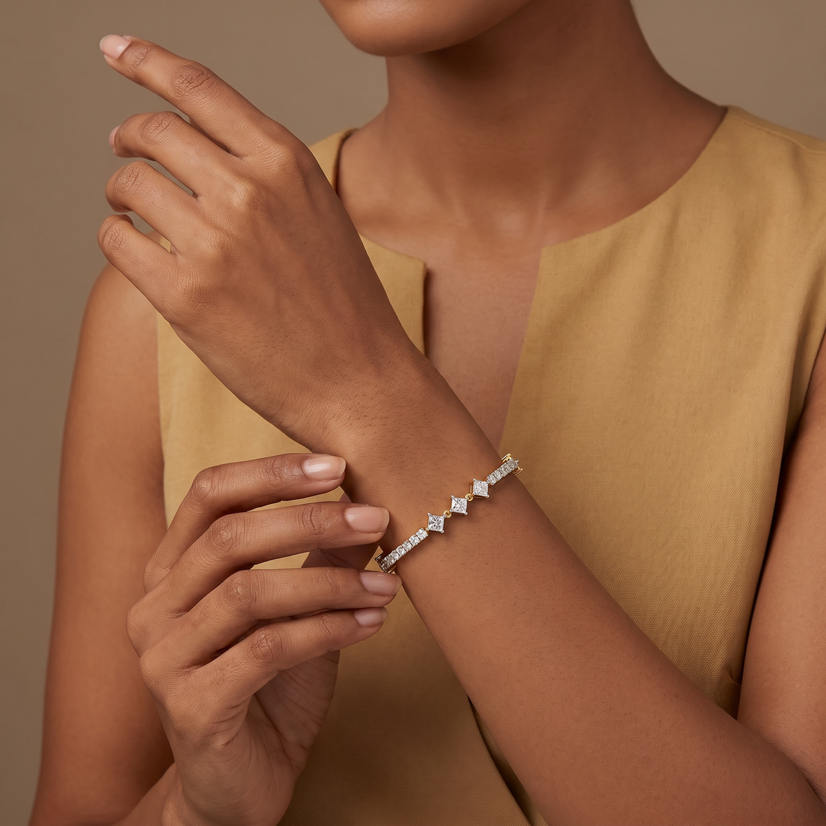 Trio Brilliance Lab Grown Diamond Bracelet