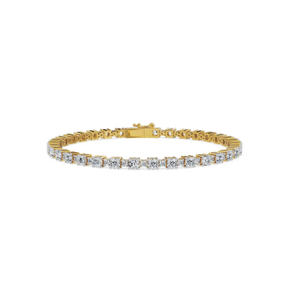 Eternal Glam Lab Grown Diamond Tennis Bracelet - front view