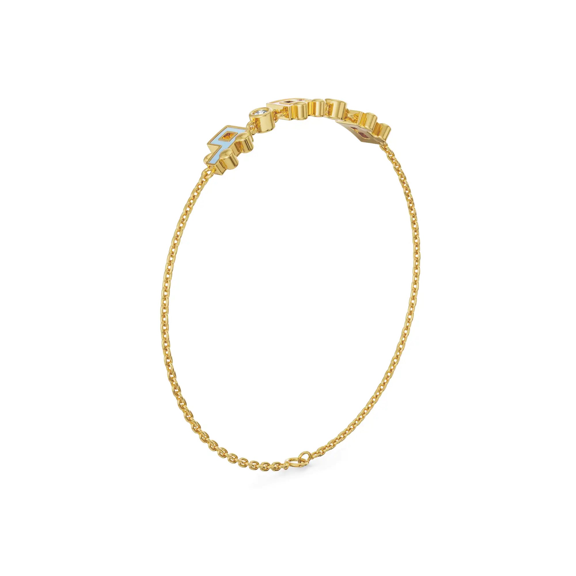 Whimsical Wanderlust Lab Grown Diamond Bracelet