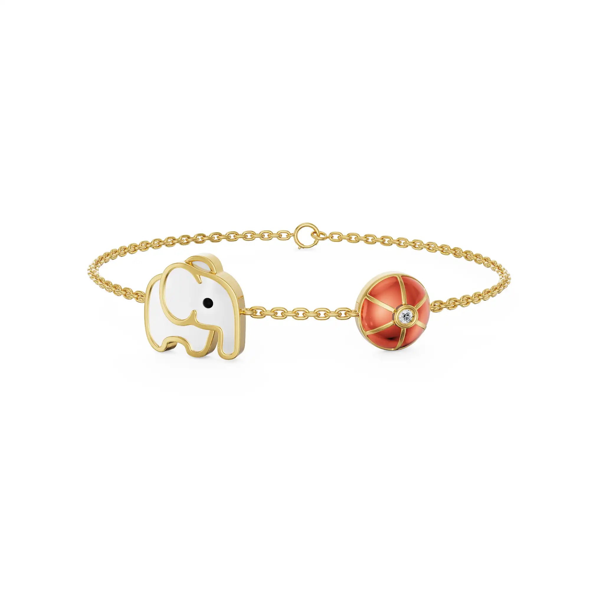 Jumbo Joy Elephant Lab Grown Diamond Bracelet