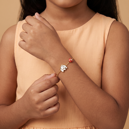 Jumbo Joy Elephant Lab Grown Diamond Bracelet