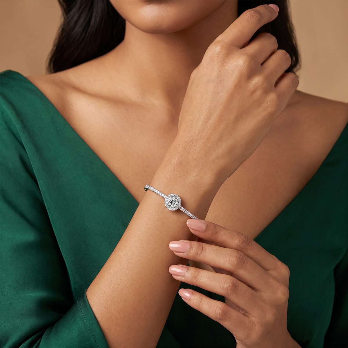 Queen Lab Grown Diamond Bracelet