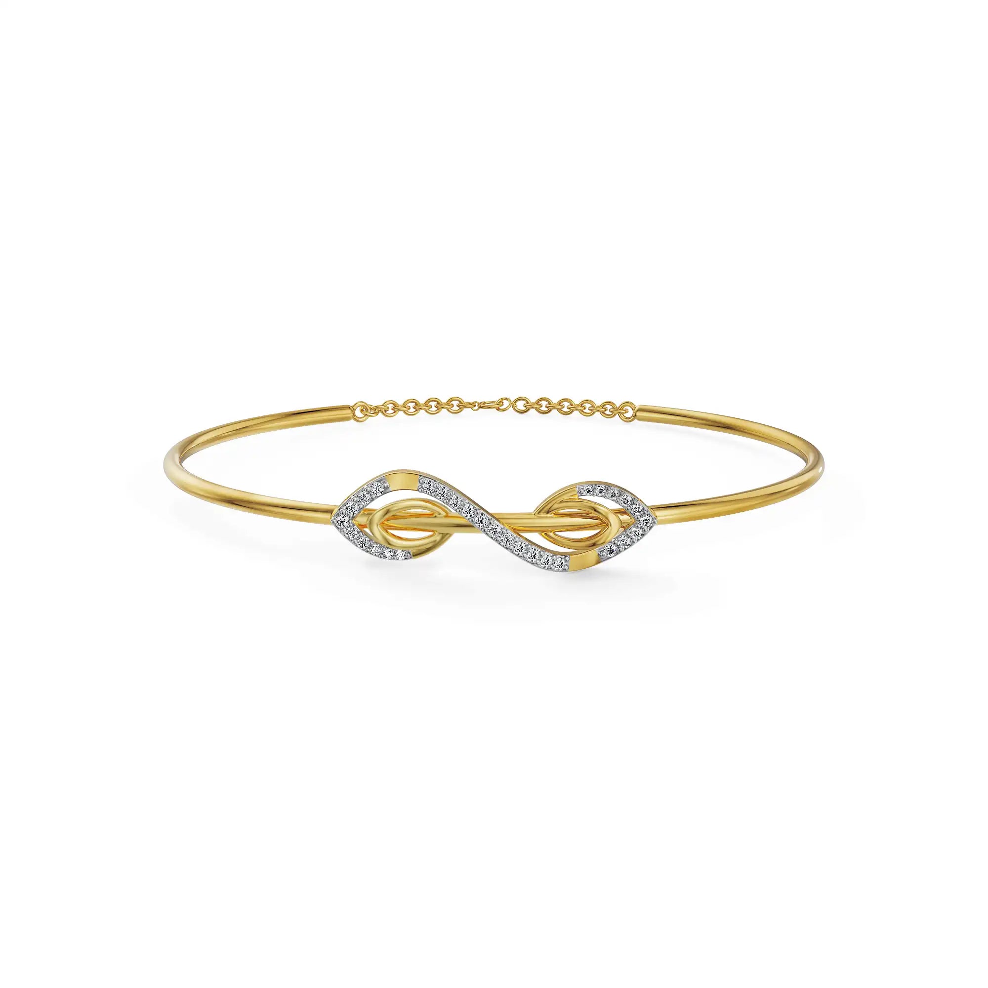 Infinity Grace Lab Grown Diamond Bracelet