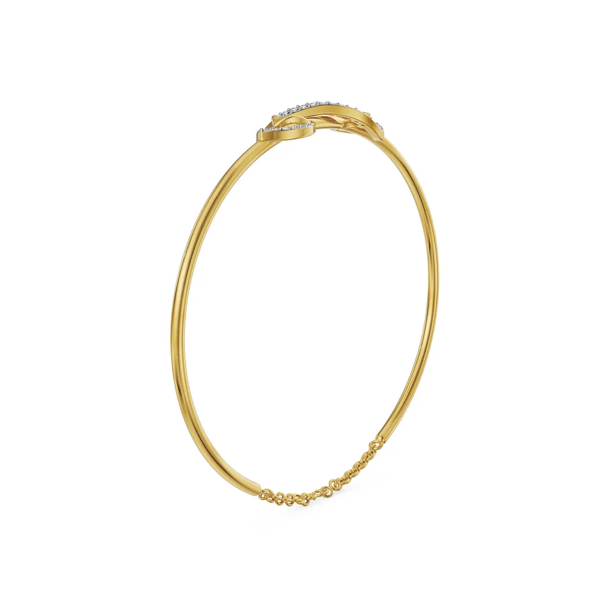 Infinity Grace Lab Grown Diamond Bracelet