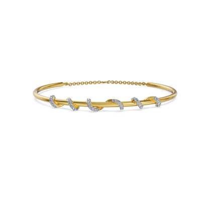 Infinity Embrace Lab Grown Diamond Bracelet