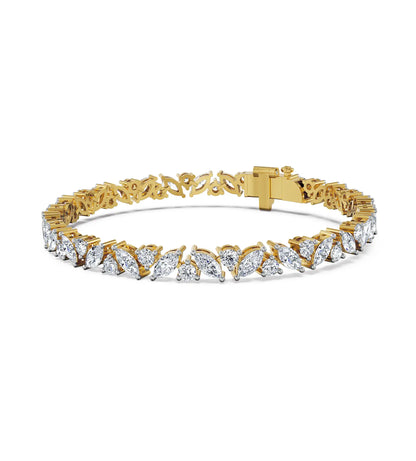 Wave Lab Grown Diamond Bracelet