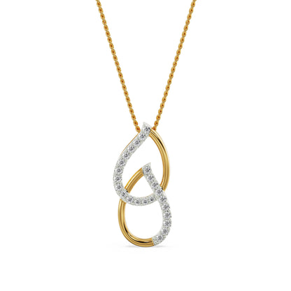 Regal Pear Lab Grown Diamond Pendant Set
