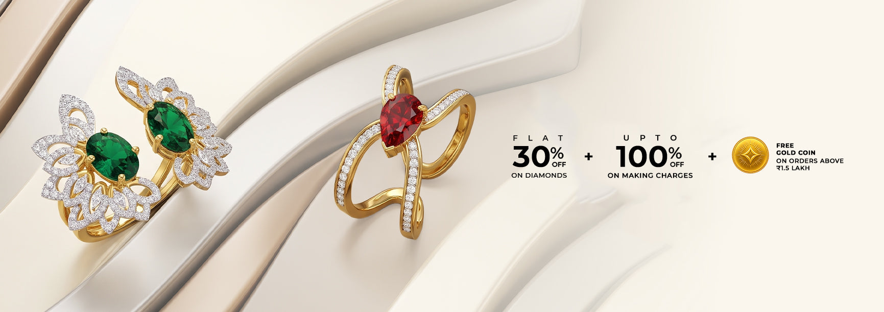 Cocktail Rings Mobile Banner