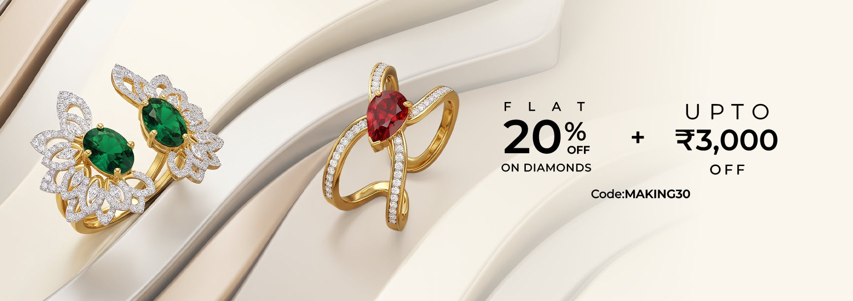 Cocktail Rings Mobile Banner