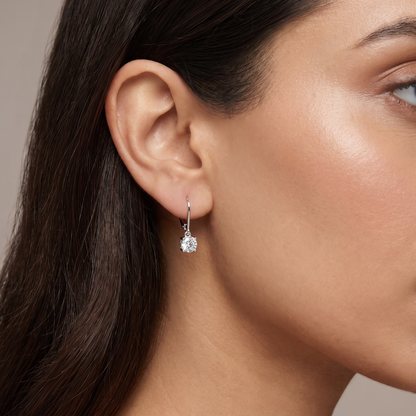 1 CT Cora Solitaire Earrings