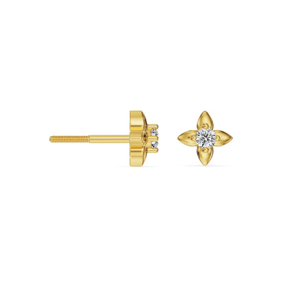 Twinkle Lab Grown Diamond Studs - perspective view