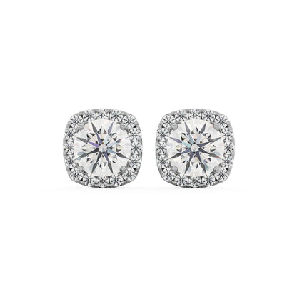 0.25 CT Tisha Lab Grown Diamond Studs- Front View