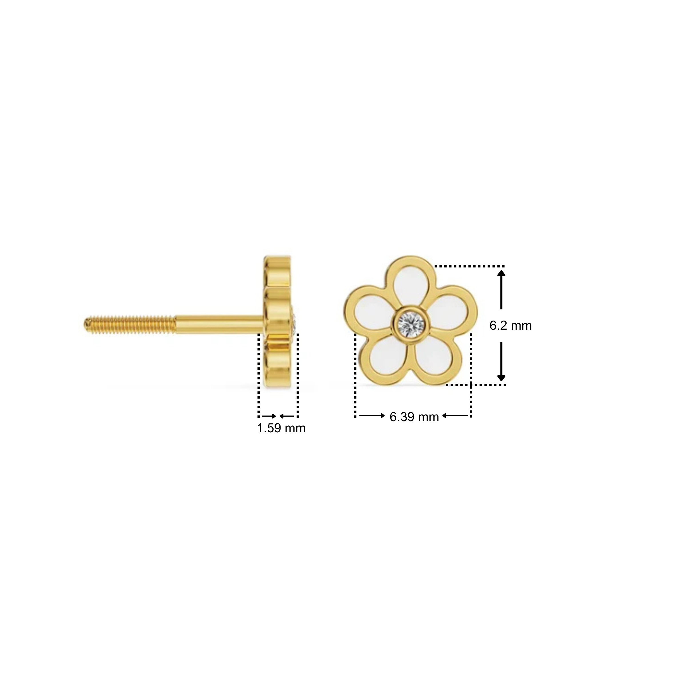 Bloom Lab Grown Diamond Studs