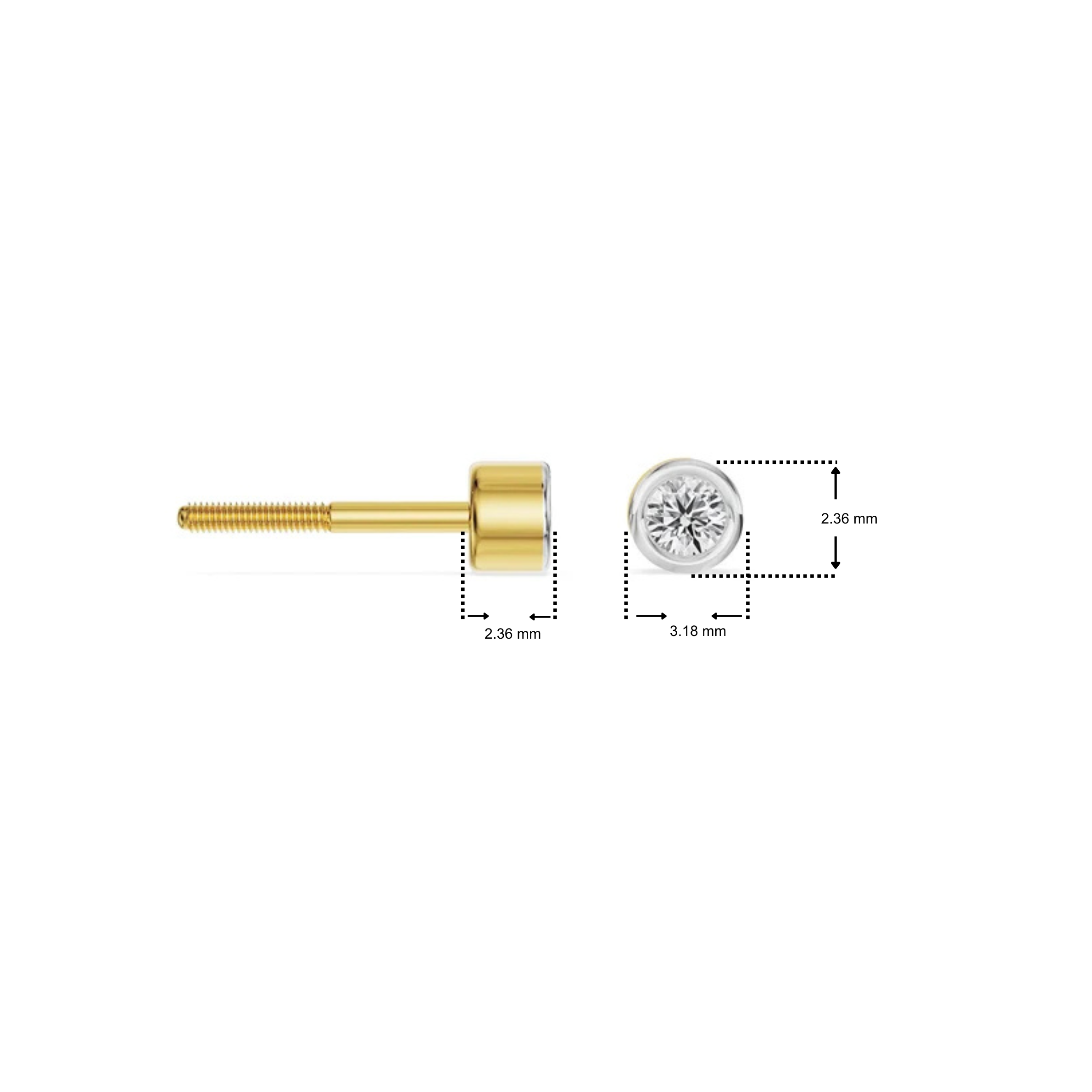 Twinkle Dots Lab Grown Diamond Studs