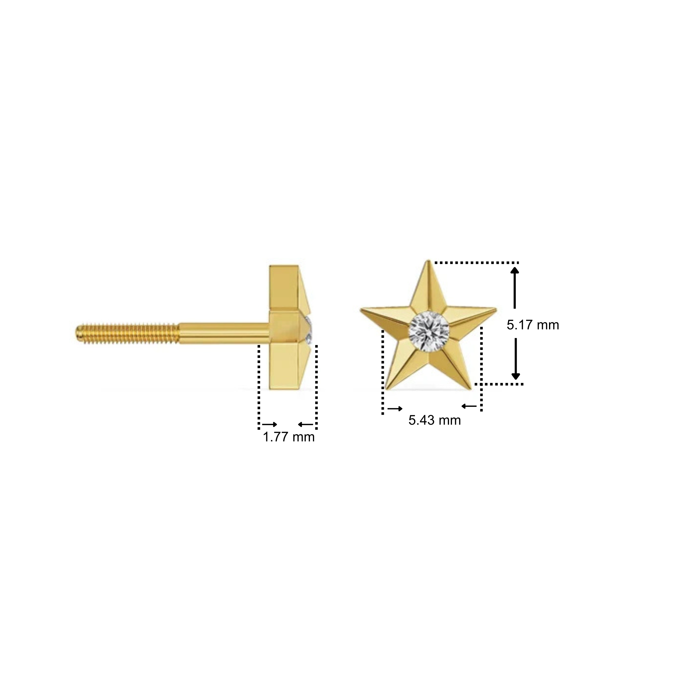 Starry Night Lab Grown Diamond Studs