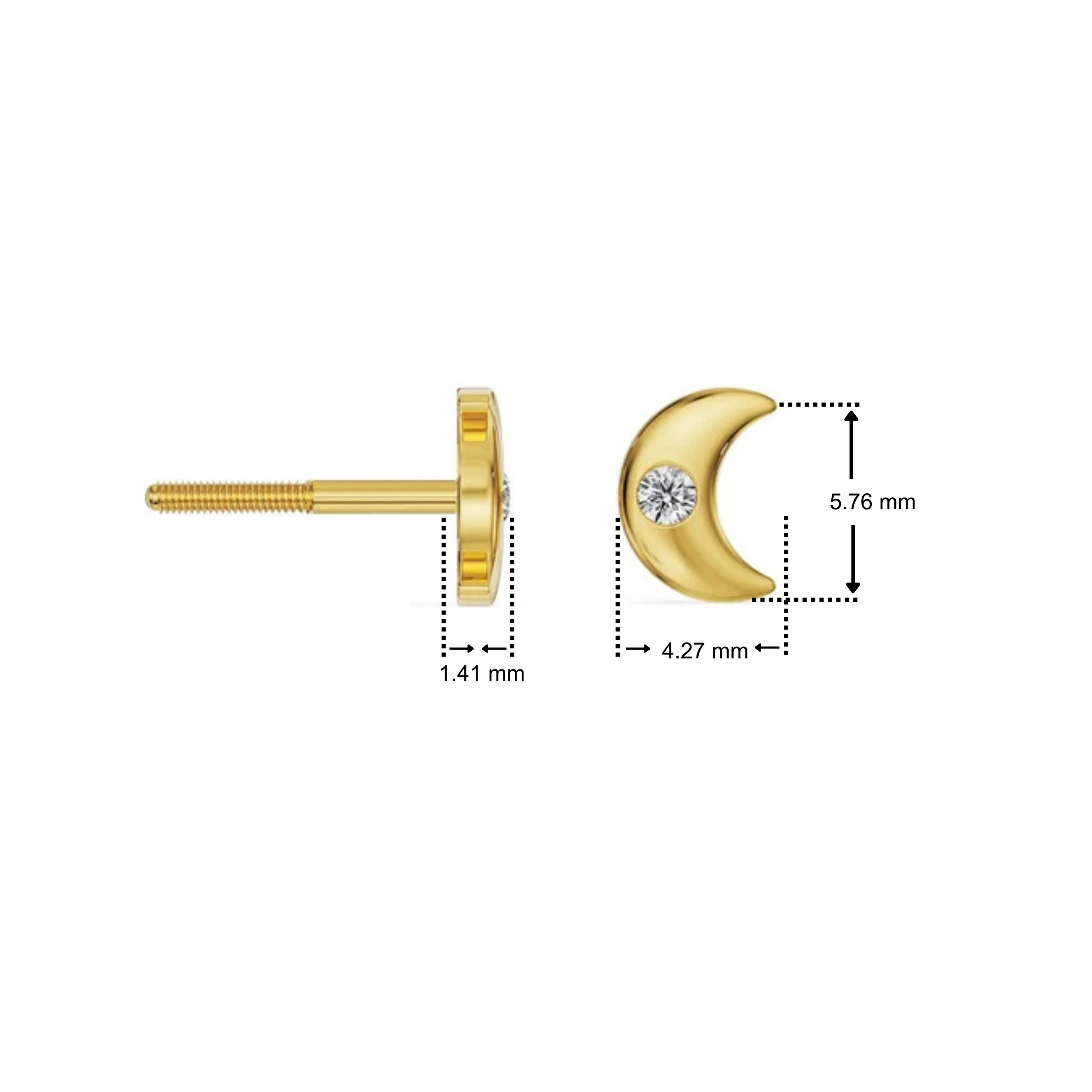 Moonlight Lab Grown Diamond Studs